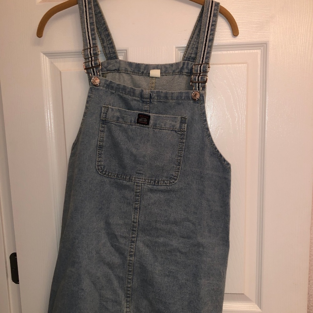 Overall Jean Dress